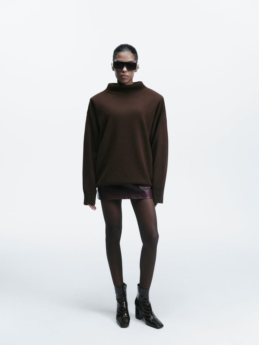 Eco-leather Skirt