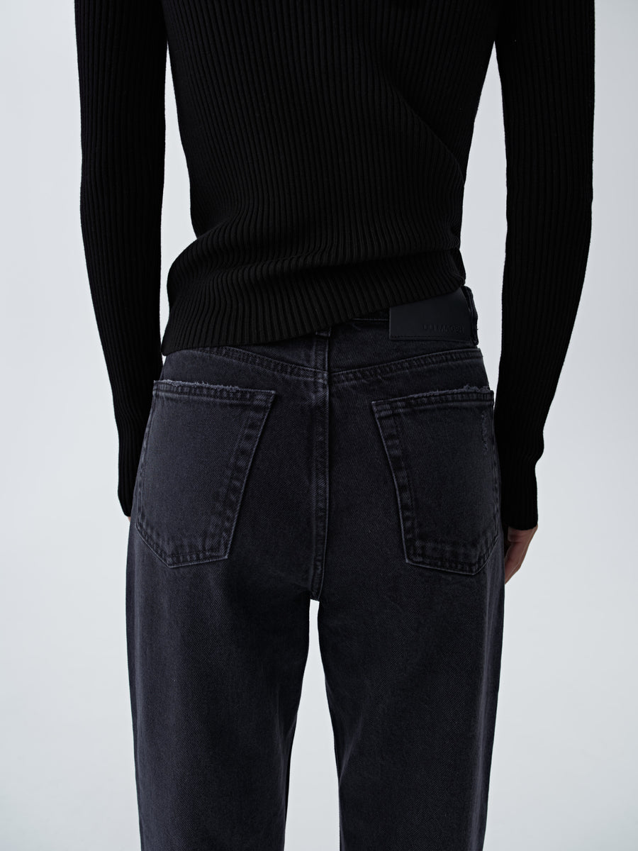 Ribbed turtleneck